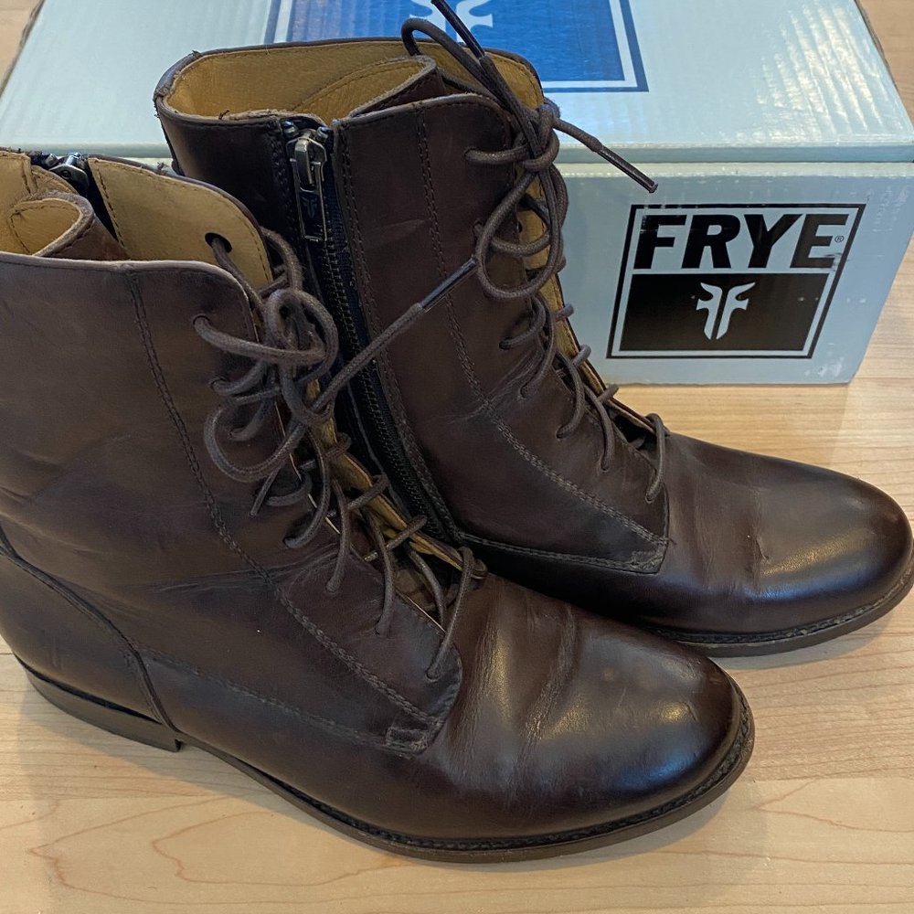 FRYE Women's Melissa Lace-Up Boot - W's 7.5